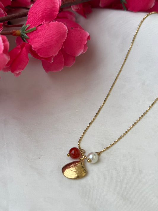 Coral Cove Charm Necklace